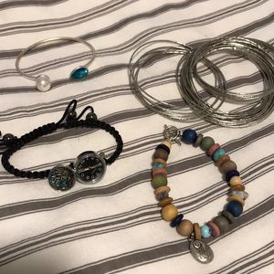 BUNDLE: Bracelets and watch. (Can be separated).